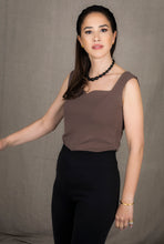 Load image into Gallery viewer, Julia cropped leggings, Coal