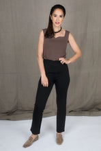 Load image into Gallery viewer, Julia cropped leggings, Coal