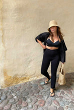 Load image into Gallery viewer, Julia cropped leggings, Coal