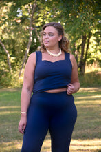 Load image into Gallery viewer, Paulina Sweetheart Top, Navy
