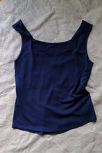Load image into Gallery viewer, Sample - Paulina Sweetheart Top, Navy