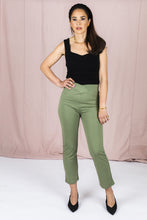 Ladda bilden i Gallery viewer, &lt;tc&gt;Provkollektion - Julia cropped leggings, Bright Olive&lt;/tc&gt;
