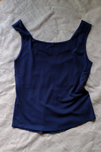 Load image into Gallery viewer, Paulina Sweetheart Top, Navy

